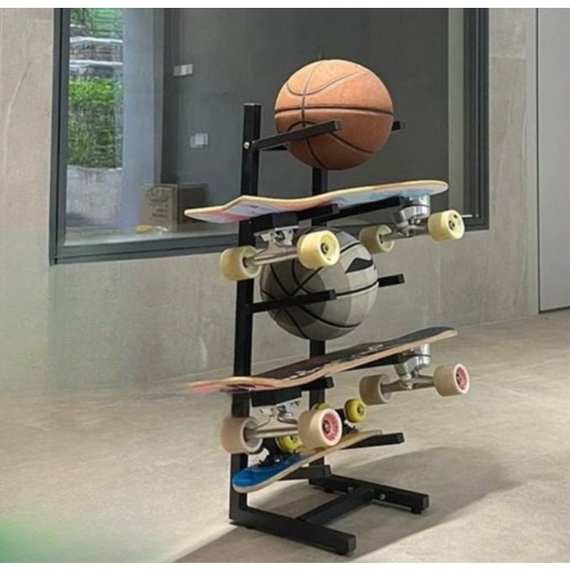 Sports Equipment Football - Skateboard Equipment Rack Integrated Design For
