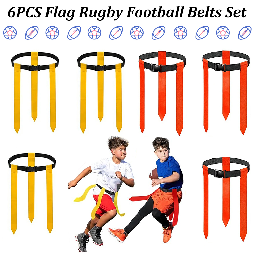 6PCS Flag Football Belts Set A - Sports Equipment Football review and price