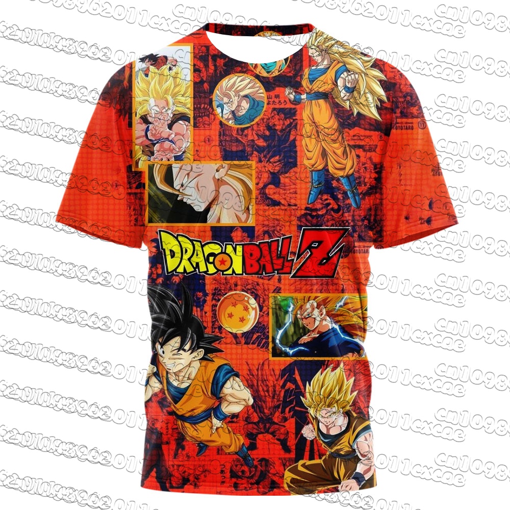 Dragon Ball Men T‑Shirt Summer - Sports Equipment Resale review and price