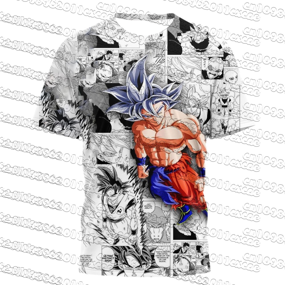 Dragon Ball Men T‑Shirt Summer - Sports Equipment Resale review and price