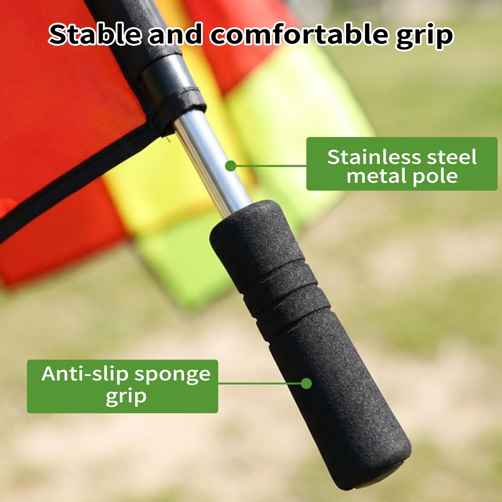 Soccer Referee Flags 2-Piece H - Sports Equipment Football review and price