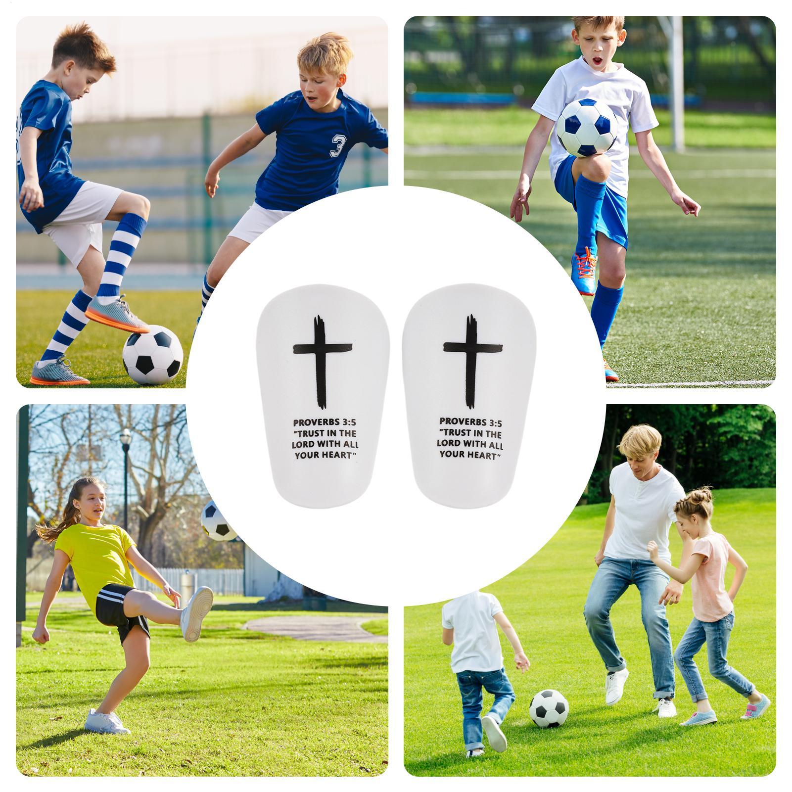 Boys Soccer Shin Guards Small  - Sports Equipment Football review and price