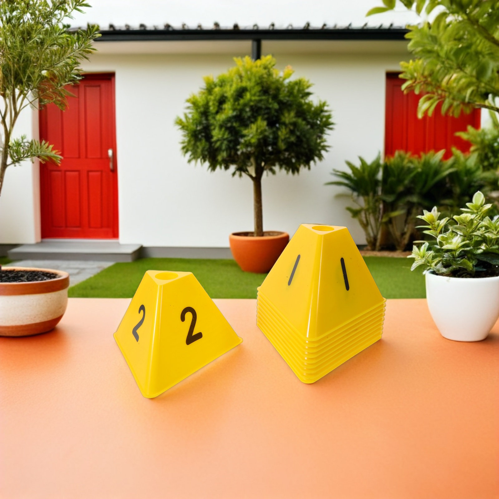 10Pcs Soccer Training Cones Fo - Sports Equipment Football review and price